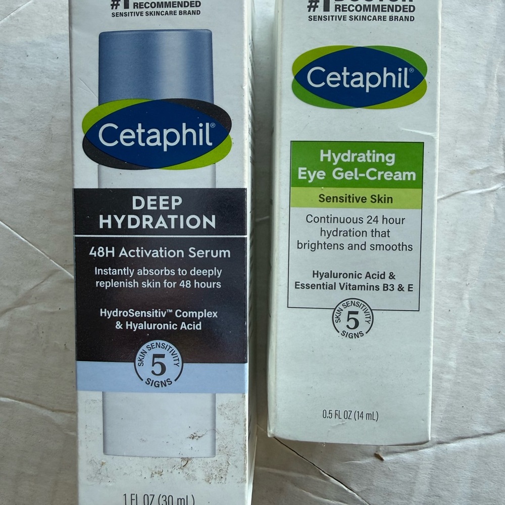 Deep Hydration Serum and Eye Gel-Cream Set